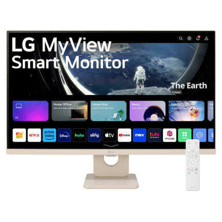 Monitor LG 27" Myview Smart TV WebOS23 IPS FHD 1920x1080 HDMI USB Garantía 1 Año