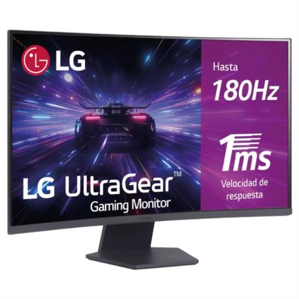 Monitor Gamer LG UltraGear 32" Curvo VA QHD 2560x1440 180Hz 1ms GTG FreeSync