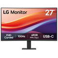 Monitor LG 27" 27U421A Curvo FHD 1920x1080 100Hz HDMI USB-C