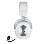 Audifonos Diadema Inalámbricos Logitech Pro X 2 Lightspeed Micrófono Desmontable Blanco
