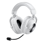 Audifonos Diadema Inalámbricos Logitech Pro X 2 Lightspeed Micrófono Desmontable Blanco