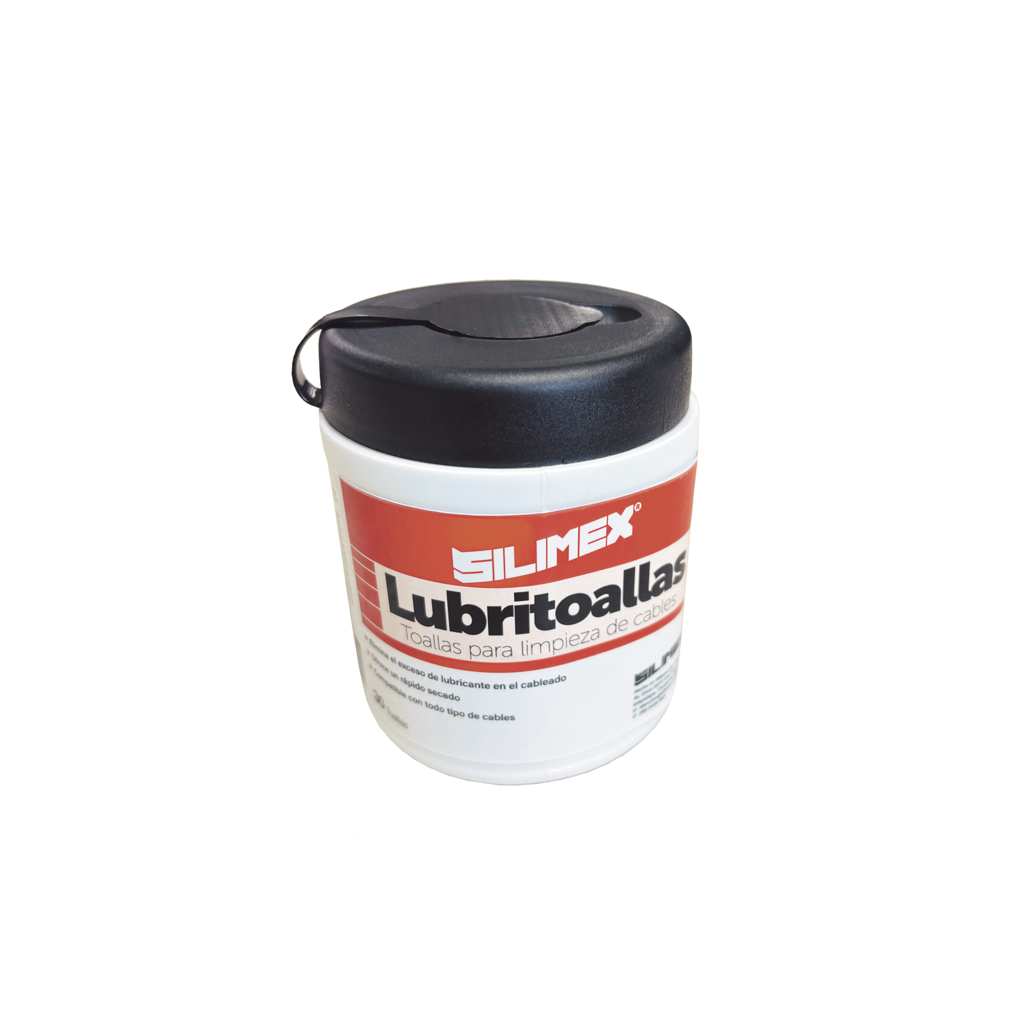 Lubritoallas para Cables / Elimina el Exceso de Lubricante en Jalado por Tuberias / Toallitas Humedas con Doble Textura / Limpieza Rapida y Segura / Compatibles con Todo Tipo de Cableado / Presentacion de 30 Piezas