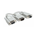 Cable VGA en Y Manhattan 1H a 2H-HD15 15cm (328302)