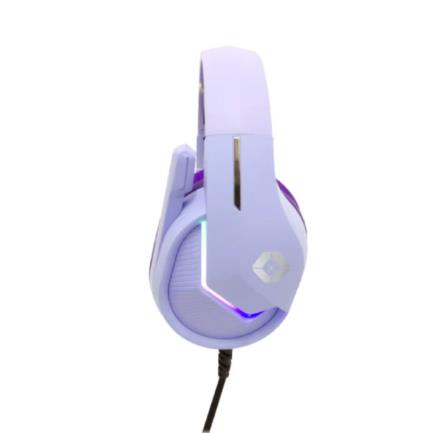 Diadema Vortred Axolotl Gamer Inalámbrica RGB 3.5mm Morado