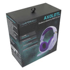 Diadema Vortred Axolotl Gamer Inalámbrica RGB 3.5mm Morado