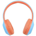 Audífonos Perfect Choice On-Ear Inalámbricos Bluetooth Azul/Coral