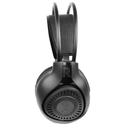 Diadema Alámbrica Perfect Choice Stream Pro 1.8m Micrófono Omnidireccional 3.5mm Negro