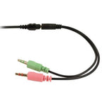 Diadema Alámbrica Perfect Choice Stream Pro 1.8m Micrófono Omnidireccional 3.5mm Negro