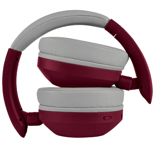 Audífono Bluetooth Inalámbrico On-Ear Soundia Borgoña