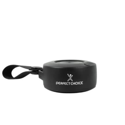 Bocina Portátil Perfect Choice Handy Inalámbrica Batería Recargable Luz RGB Negro