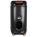 Bafle Perfect Choice Joy 8" Inalambrica Bateri­a 3600 Mah Iluminacion RGB Con Microfono Color Negro