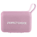 Bocina Portátil Perfect Choice Inalámbrica Sugary Rosa