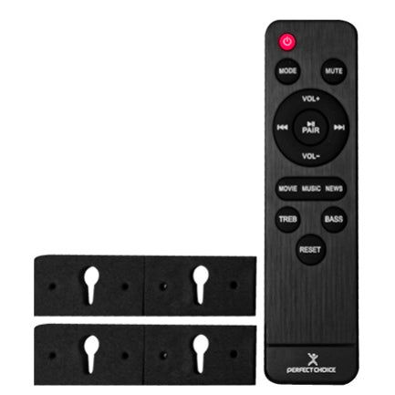 Barra De Audio Perfect Choice Con Subwoofer 180W Rms Usb/3.5Mm/Hdmi/Bt Sonata