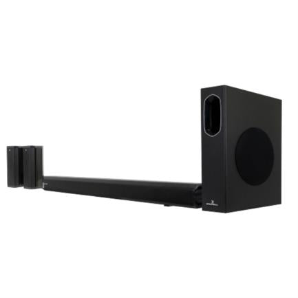 Bocinas Perfect Choice Home Cinema 5.1 Canales 160W Barra + Subwoofer Negro