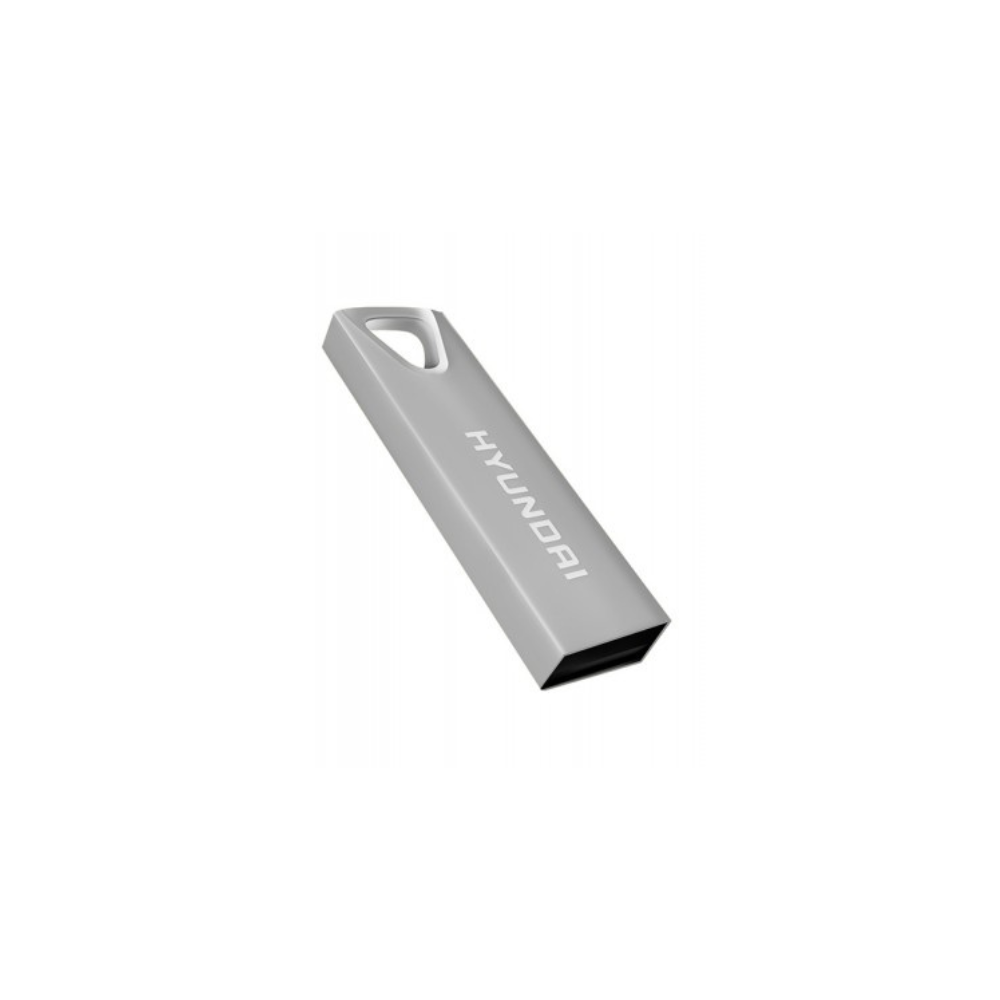 Memoria USB HYUNDAI U2BK/16, Plata, 16 GB, USB 2.0