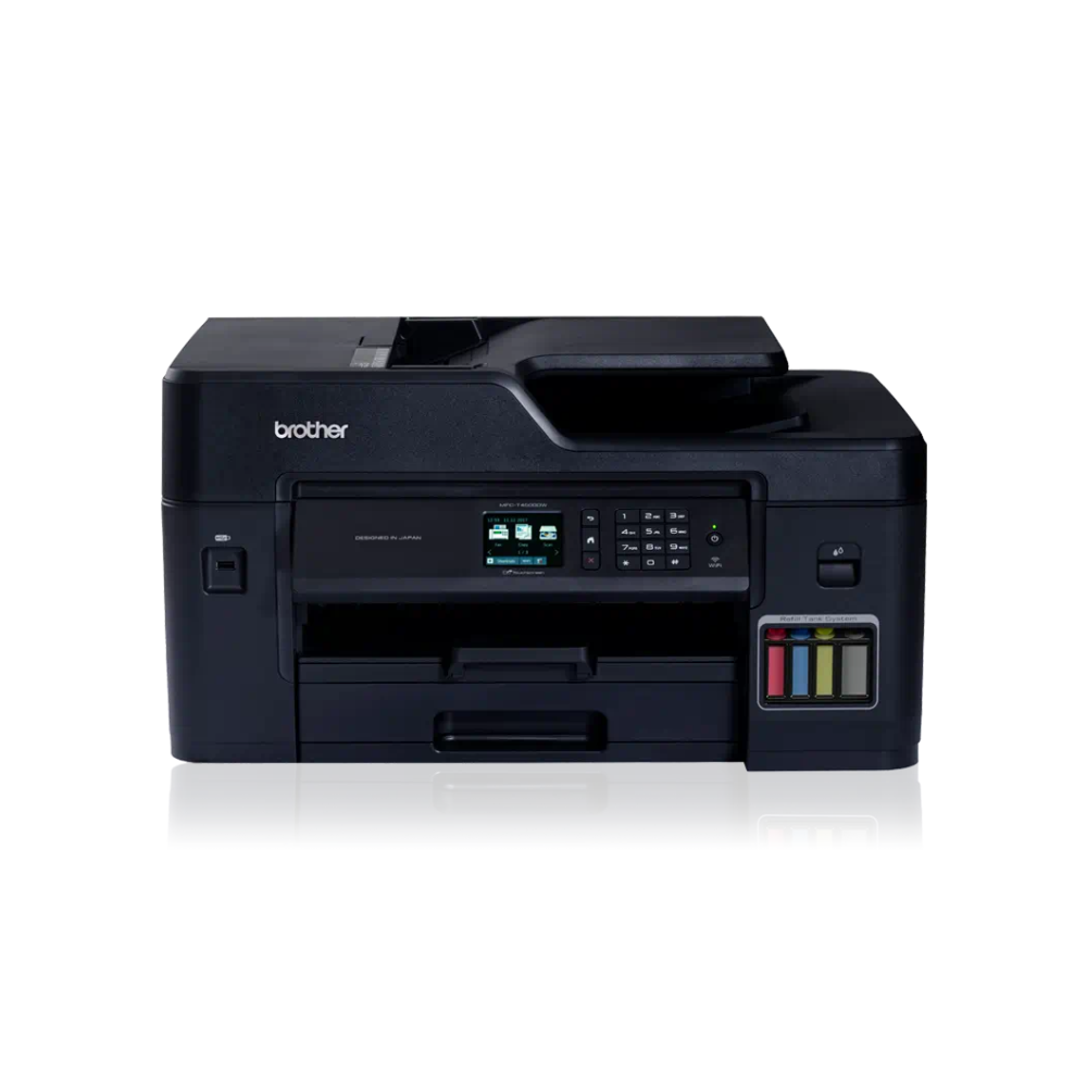 Multifuncional de Tinta Continua Brother Inalámbrico WiFi Escáner MFCT4500DW