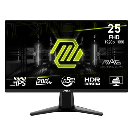 Monitor Gamer 27 MSI MAG 274F LCD 1920x1080 Full HD 200Hz HDMI/DisplayPort Negro