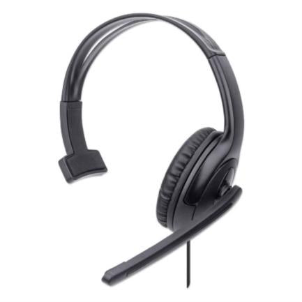 Audifono C/Microfono Manhattan Usb Monoaural