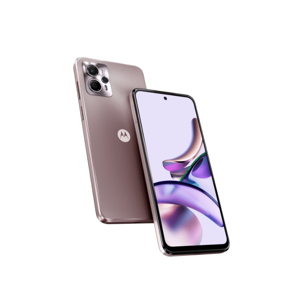 Motorola G13 128GB 4GB RAM rosa 6.5" Mediatek cámara 50+2+2MP selfie 8MP Android 13
