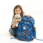 Mochila Escolar Perfect Choice para Niños Brooklyn diseño de Dinosaurios modelo PC-085300
