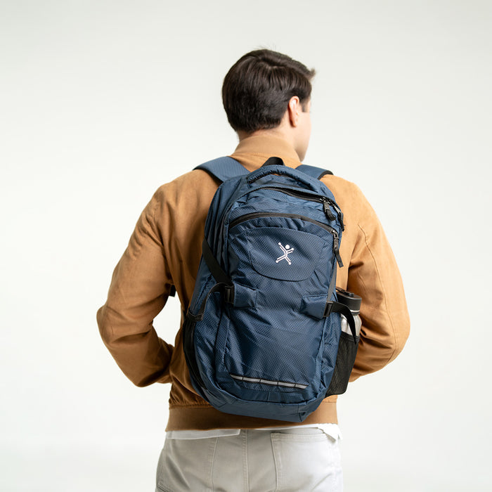 Mochila deportiva Perfect Choice para Laptop de 15.6 a 17 pulg color Azul marino