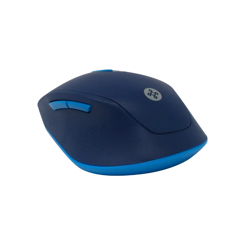 Mouse Naceb Inalambrico USB Azul 1600DPI