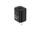 Cargador de pared Naceb Gan USB-A+ USB-C de 35W modelo NA-0143
