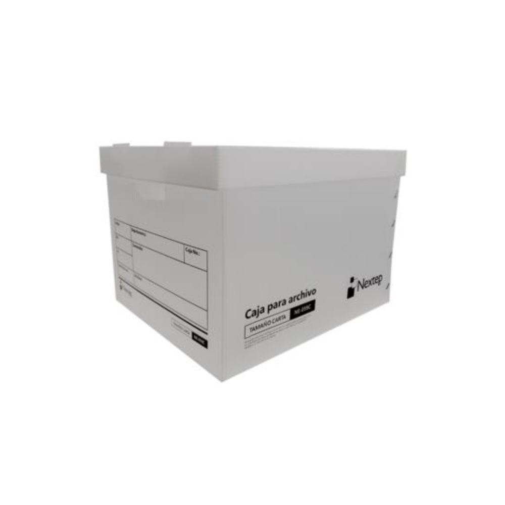 Caja Archivo Nextep Plástica Económica Carta C/12