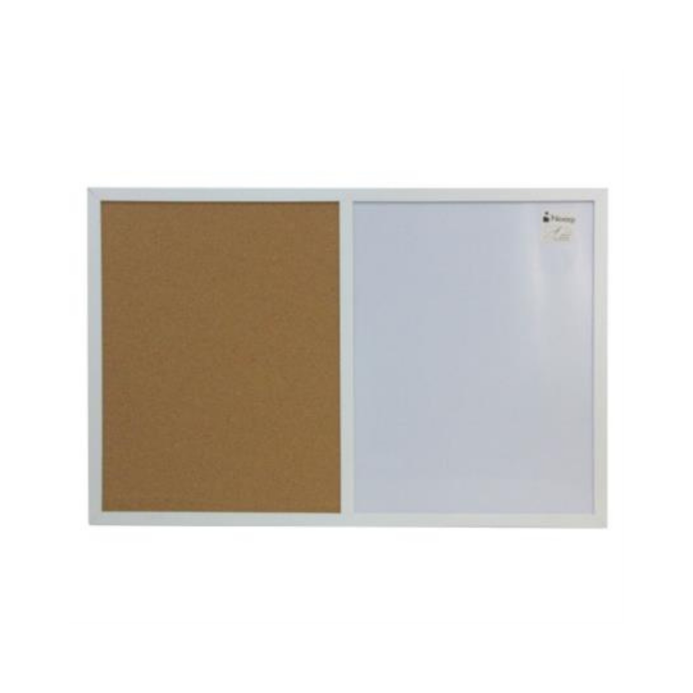 Pintarrón Nextep Tablero de Corcho 90x60cm