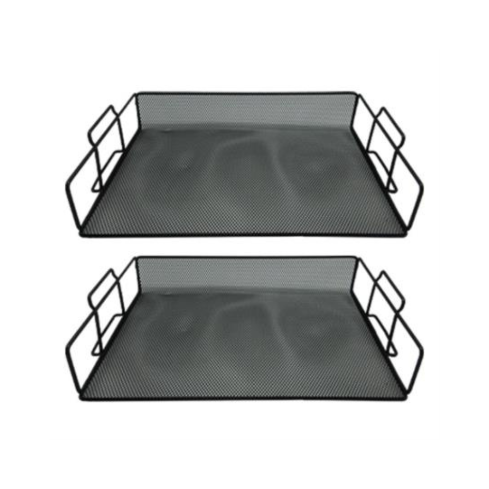 Charola Apilable Nextep Malla Metálica C/2