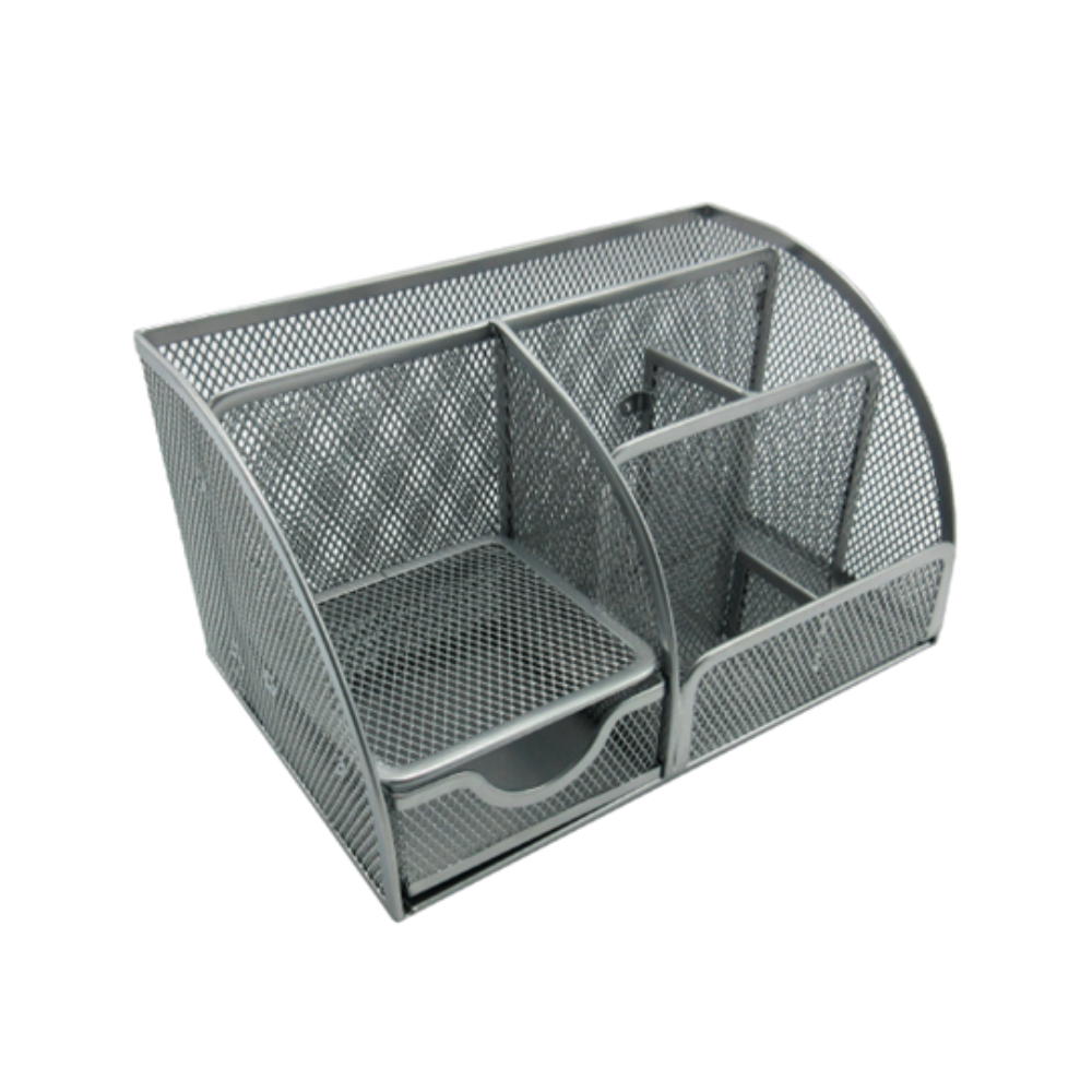 Organizador Nextep Malla Metálica 7 Secciones Plata