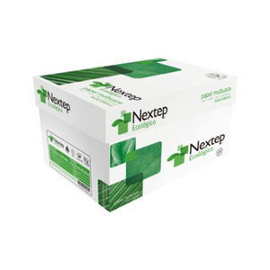 Papel Cortado Nextep Ecológico Carta 95% Blancura 75g C/5000
