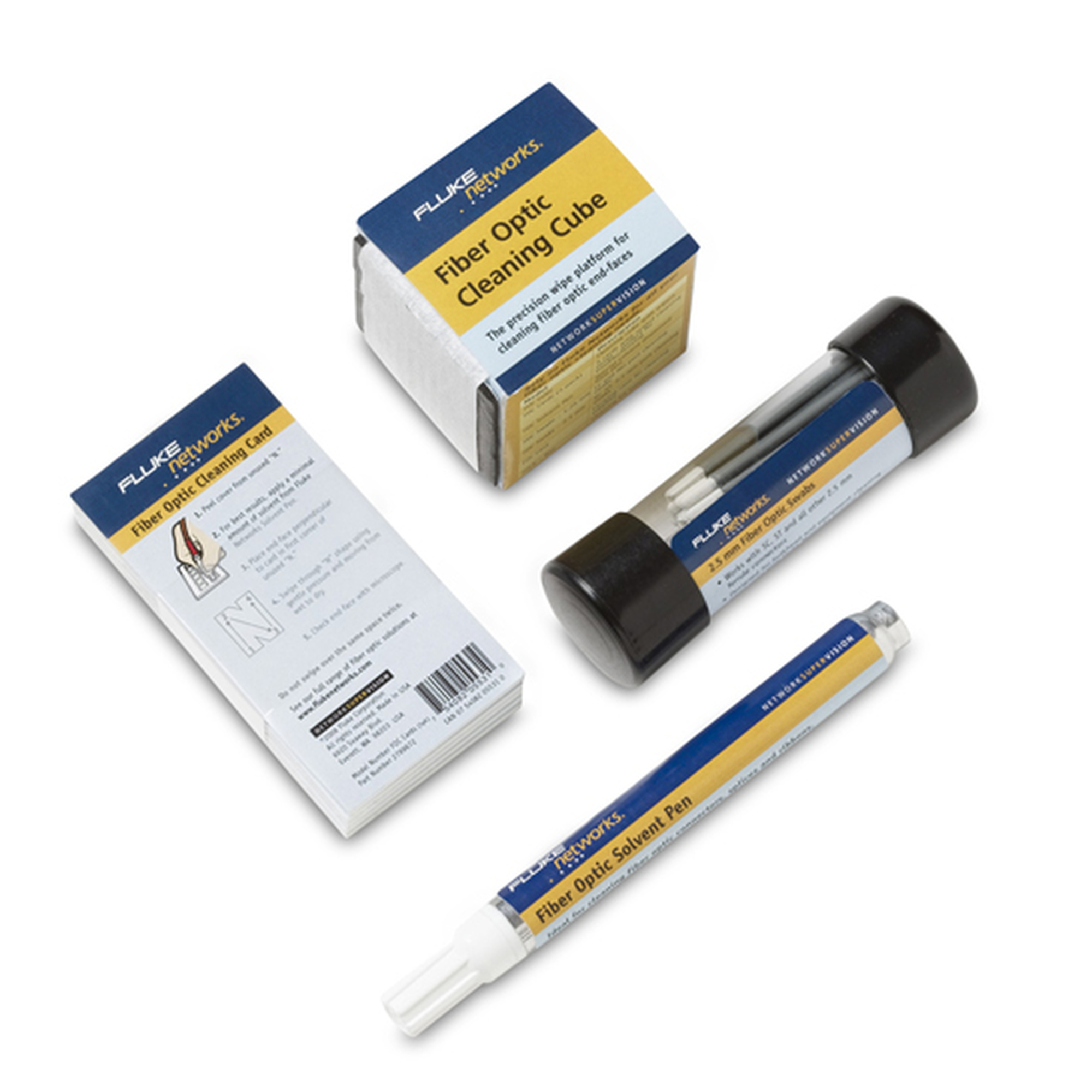 Kit de Limpieza para Fibra Óptica de 260 Procesos