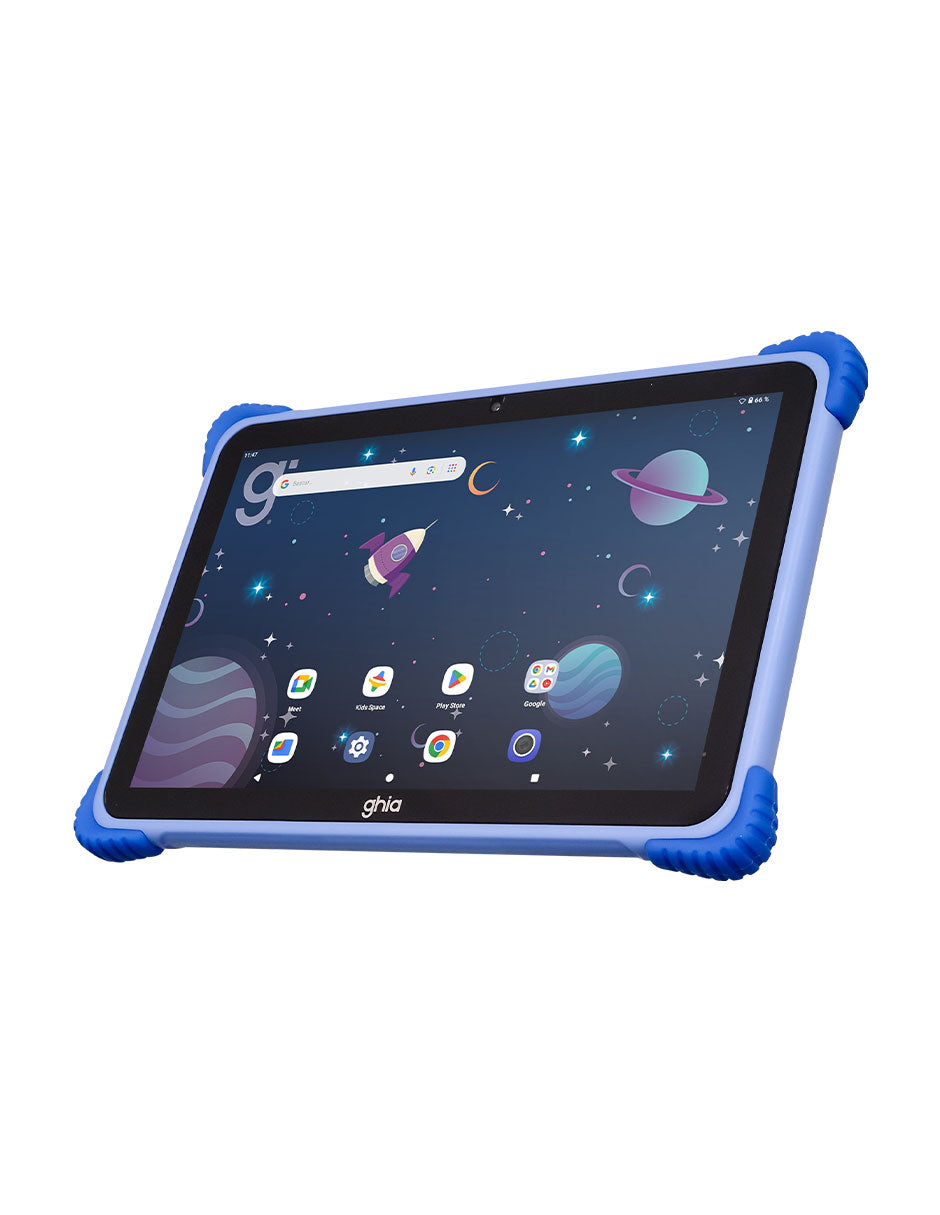 Tablet Kids A537 OctaCore 10.1" IPS 4GB RAM 64GB USB-C 2 cámaras Wi-Fi Bluetooth 6000mAh Android 15 astronauta