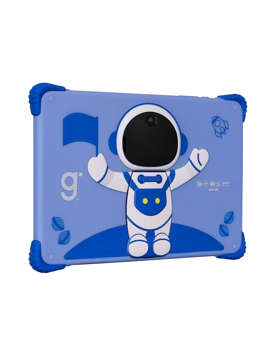 Tablet Kids A537 OctaCore 10.1" IPS 4GB RAM 64GB USB-C 2 cámaras Wi-Fi Bluetooth 6000mAh Android 15 astronauta