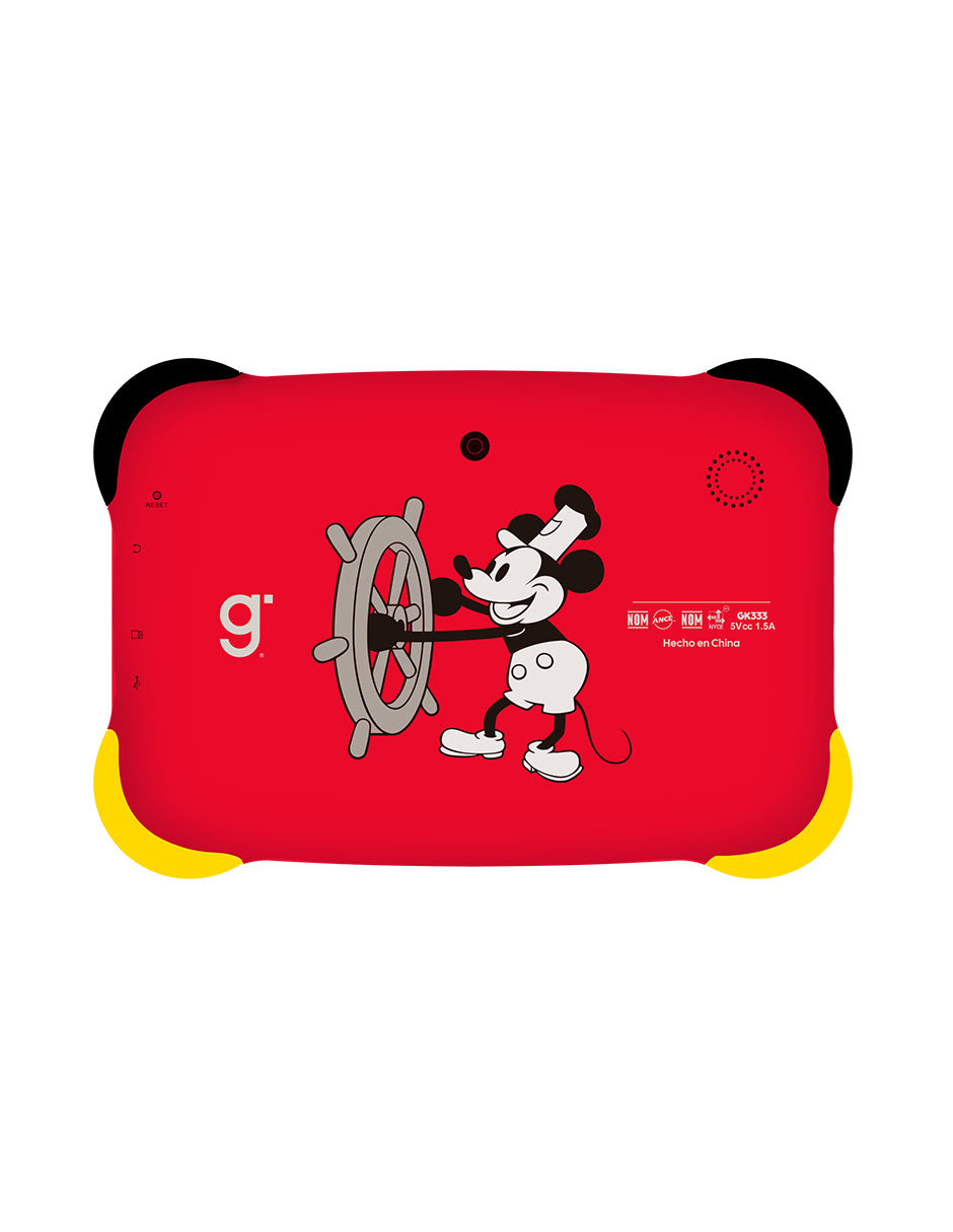Tablet Kids A333 PentaCore 7" IPS 4GB RAM 64GB USB-C 2 cámaras Wi-Fi Bluetooth 2500mAh Android 15 mouse