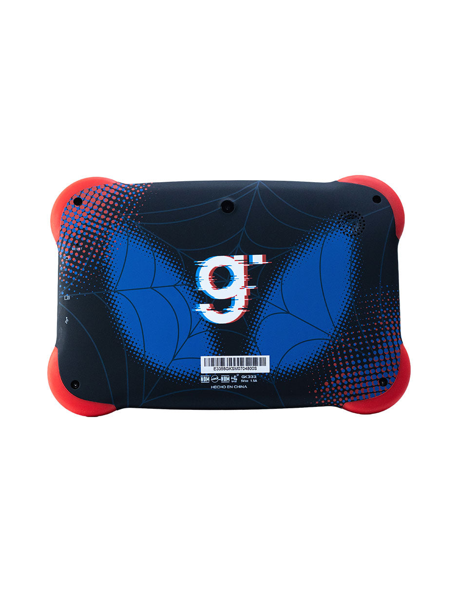 Tablet Kids A333 PentaCore 7" IPS 4GB RAM 64GB USB-C 2 cámaras Wi-Fi Bluetooth 2500mAh Android 15 web