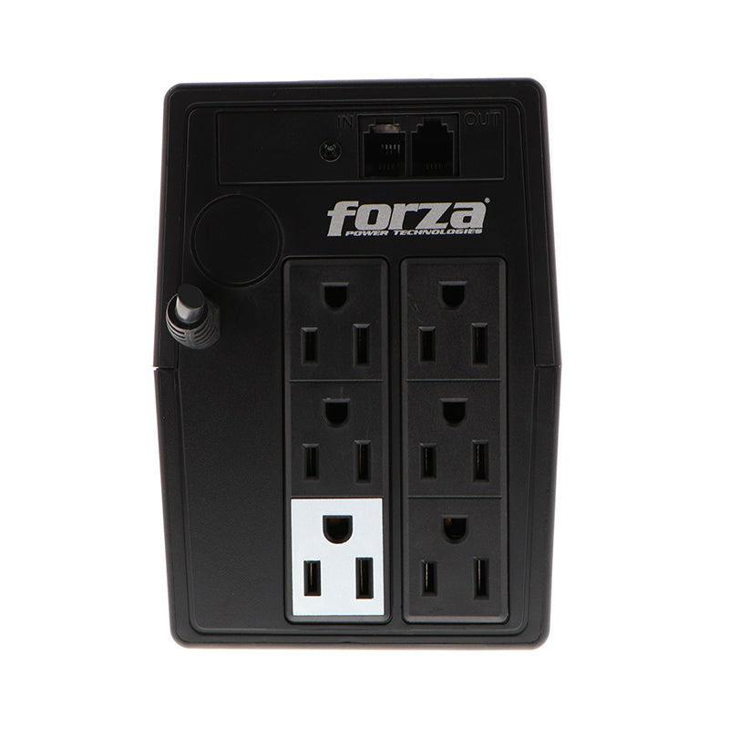 UPS Interactivo Forza NT-1011 1000VA/500W 6 Salidas RJ11 Torre 120V