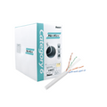 Bobina de Cable UTP Cat6 305m Cobre NetKey Gris 1000Mbps PVC