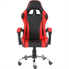 Silla Gamer Ergonómica Modelo Falkor Negro-Rojo