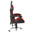 Silla Gamer Ergonómica Modelo Falkor Negro-Rojo
