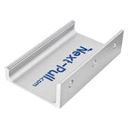 Jaladera De Puerta Nextep Aluminio 5X3X1.38" Accionada Con Pie Incluye Tornillos Para Instalación