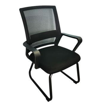 Silla De Visitas Nextep Con Descansabrazos Tela/Malla