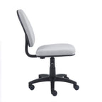 Silla De Oficina Nextep De Altura Ajustable Tela Gris Base Giratoria