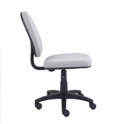 Silla De Oficina Nextep De Altura Ajustable Tela Gris Base Giratoria
