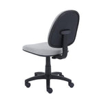 Silla De Oficina Nextep De Altura Ajustable Tela Gris Base Giratoria