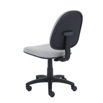 Silla De Oficina Nextep De Altura Ajustable Tela Gris Base Giratoria