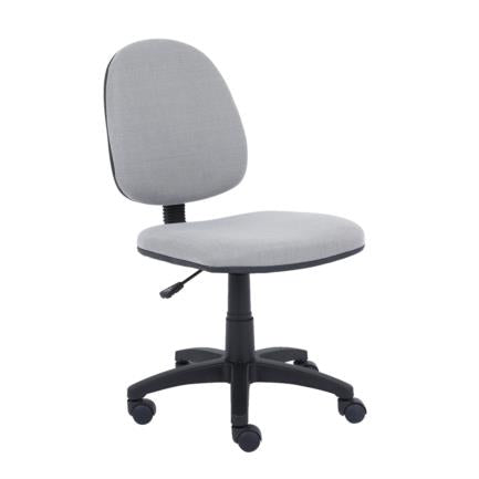 Silla De Oficina Nextep De Altura Ajustable Tela Gris Base Giratoria
