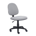 Silla De Oficina Nextep De Altura Ajustable Tela Gris Base Giratoria