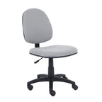 Silla De Oficina Nextep De Altura Ajustable Tela Gris Base Giratoria